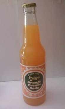 Trader Joe's Vintage Orange Cream Soda 